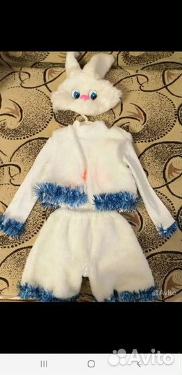 Костюм зайчика на прокат