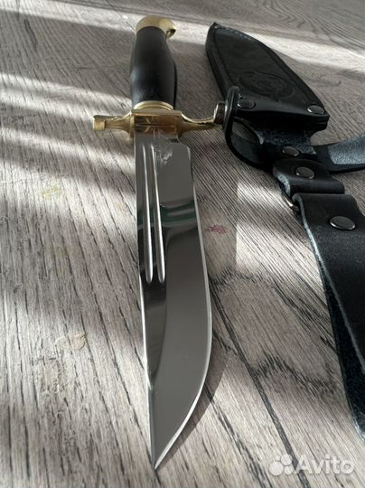 Нож Финка нквд из настоящей Кованной стали 95Х18