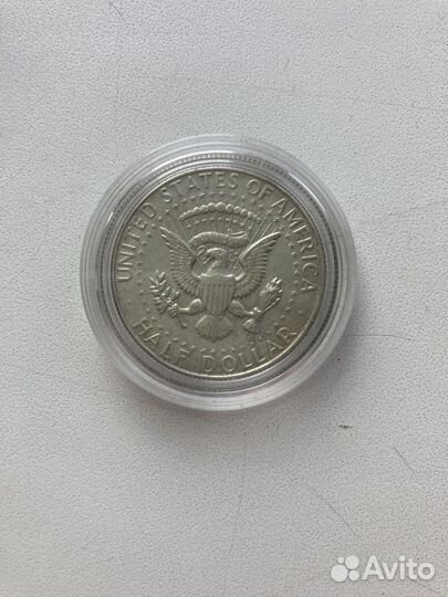 Монета 50 центов 1966 год