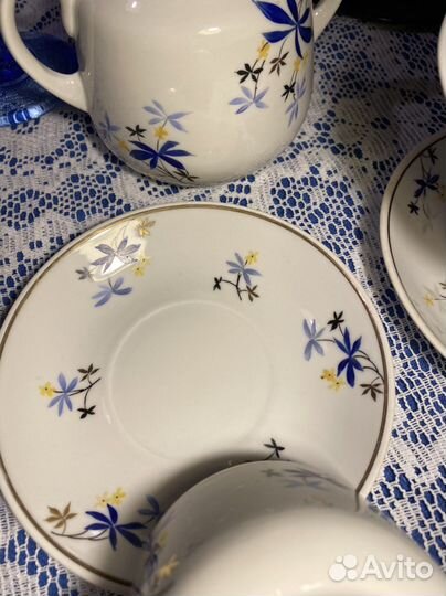 Чайные пары,сахарница Пролетарий 50-60-е годы