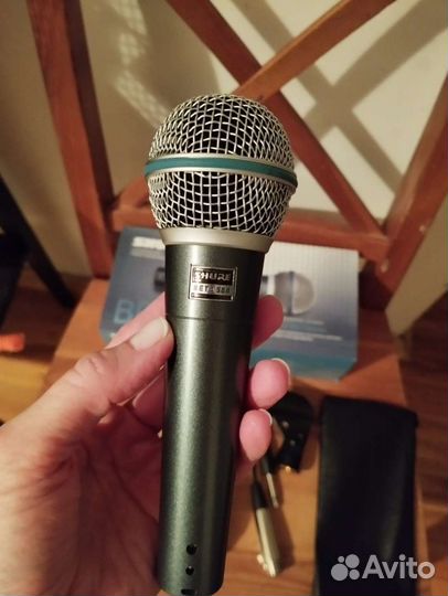 Вокальный микрофон shure