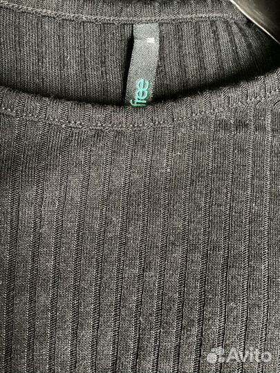 Платье летнее черное М