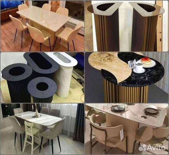 Подстолье лофт / Подстолье сталь