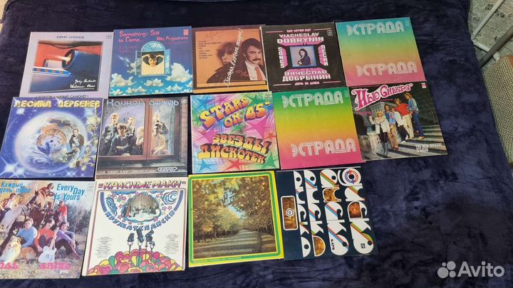 Пластинки советские виниловые LP