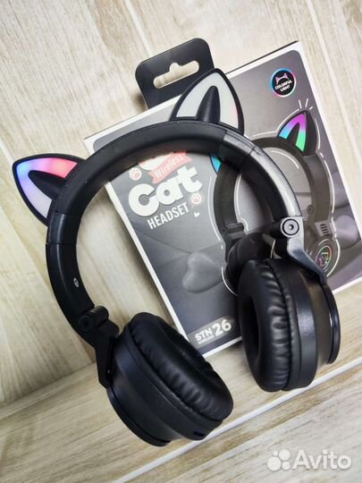Беспроводные наушники cat новые