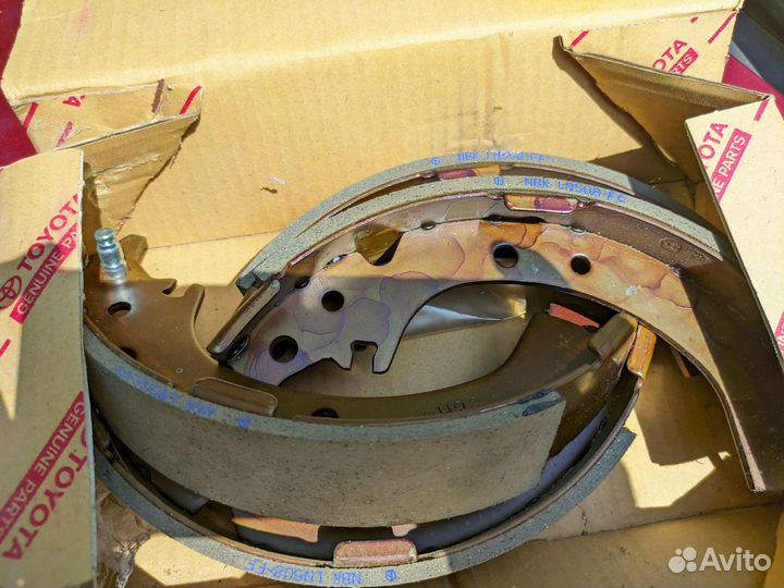 Колодки тормозные nbk ln508-ff toyota