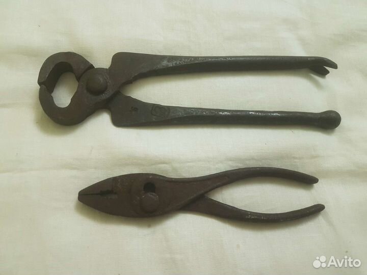 Пассатижи-плоскогубцы и клещи-кусачки,далекий СССР