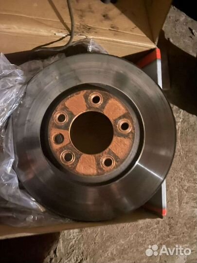 Тормозные диски+колодки brembo для Ауди Q7 4L