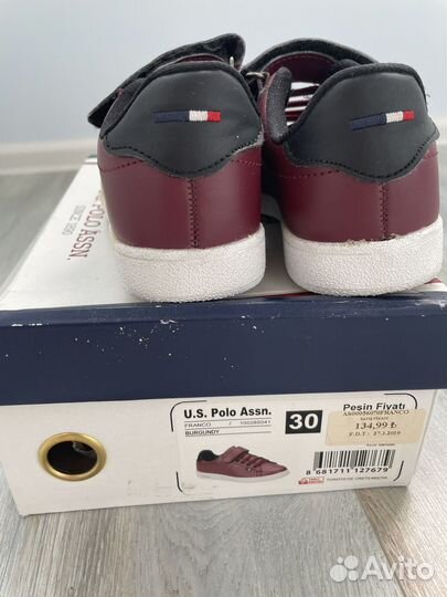 Кеды US polo 30
