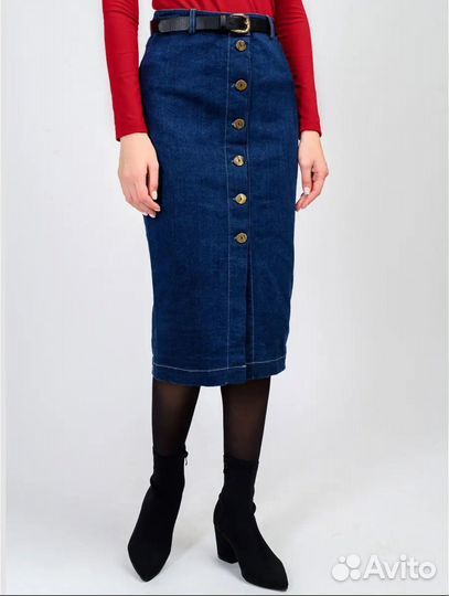 Новая юбка джинсовая
