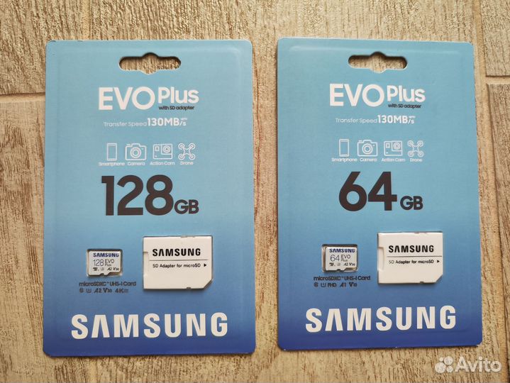 Карта памяти Samsung Evo microsd 64 128 256 512 GB