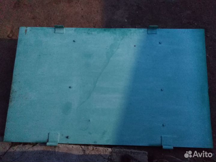 Ворота гаражные металлические бу