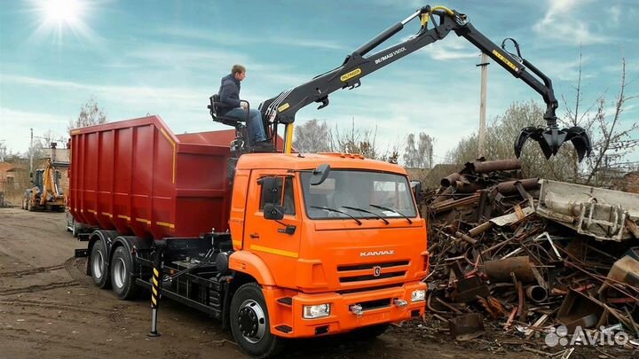 Аренда ломовоза. Услуги ломовоза. Вывоз мусора