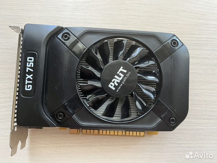 Видеокарта Palit GeForce GTX 750 stormx