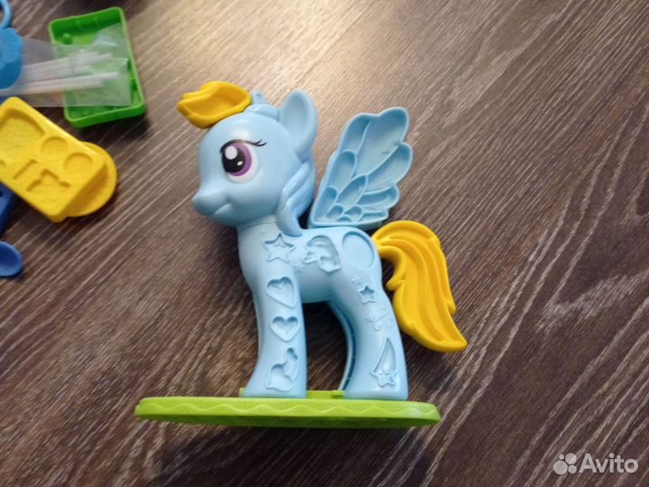 Игровой play doh пластилин лепка