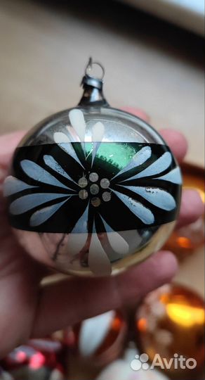 Елочные игрушки ГДР / шары
