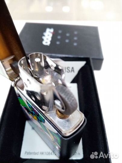 Зажигалка zippo арт. 49699 Black Light eye