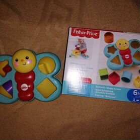 Сортер Fisher Price Бабочка, домик Полесье