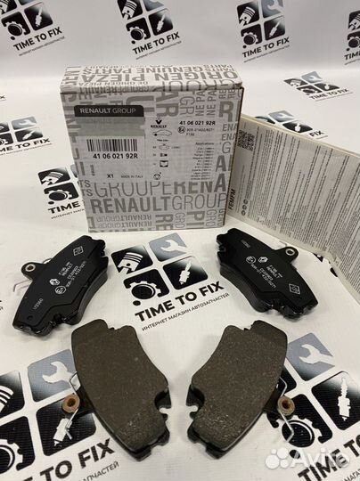 Тормозные колодки Logan, Largus, Duster, Almera