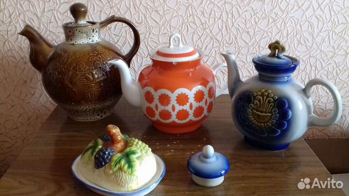Заварочные чайники СССР и не только