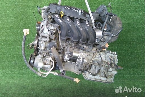 Двигатель в сборе двс toyota succeed NCP58 1NZ-FE