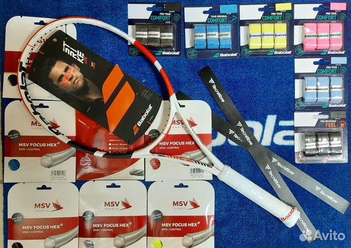 Теннисные ракетки Babolat Pure Aero 2023 и Rafa