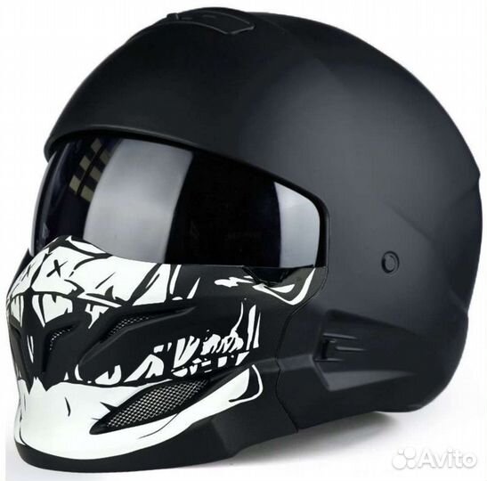Мотошлем Череп