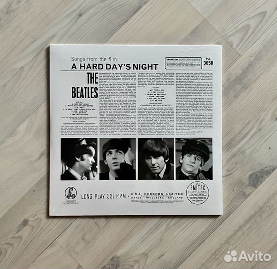 Винил The Beatles - A Hard Day's Night (LP, 180g)