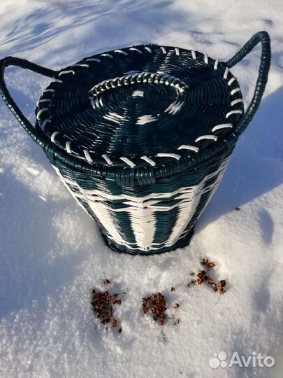 Корзина плетеная