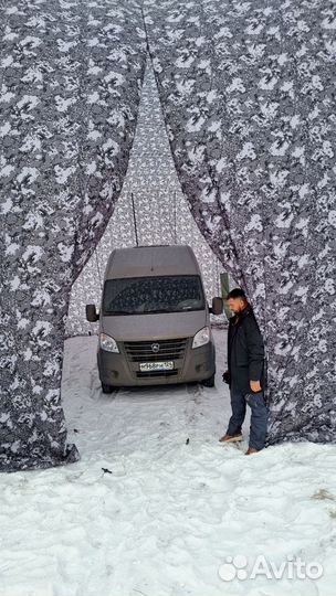 Бескаркасная палатка. Надувной ангар