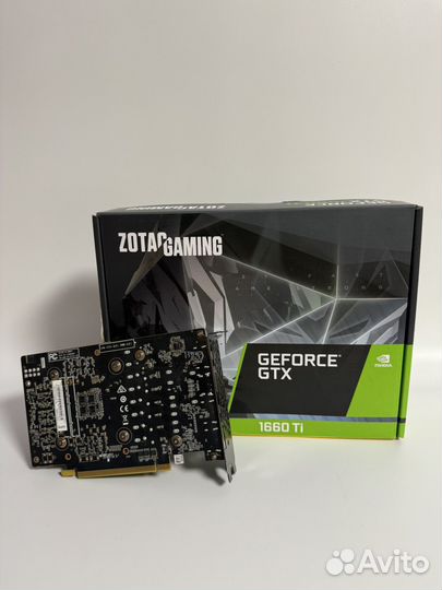 Видеокарта Gtx 1660 Ti 6gb