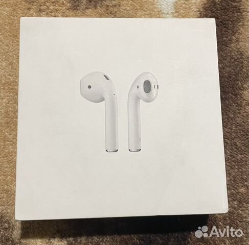 Наушники apple airpods коробка