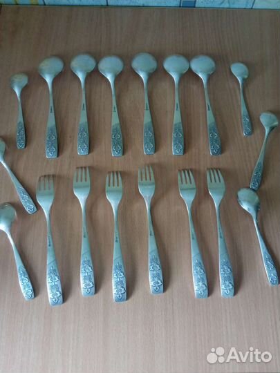 Набор вилок и ложек СССР