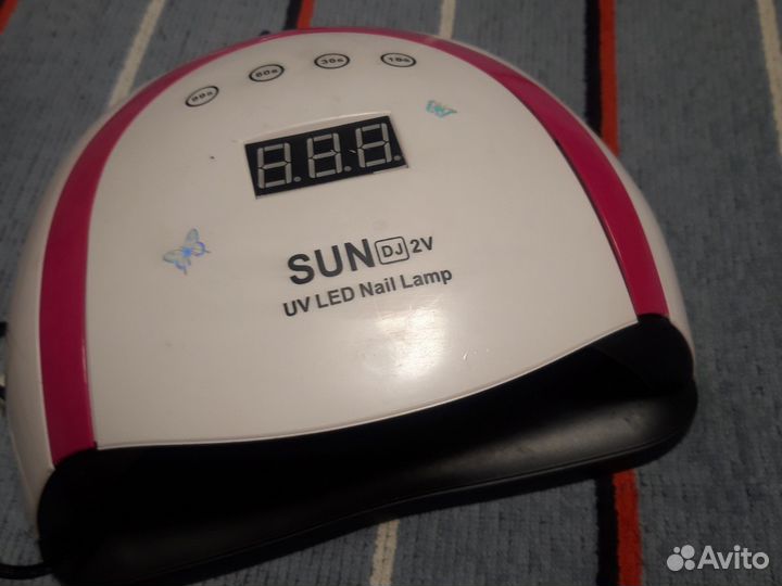 Лампа для сушки и педалька