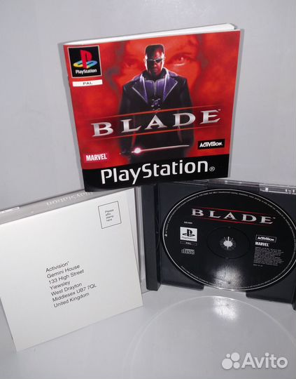 Blade для PS1 (PAL) Лицензия