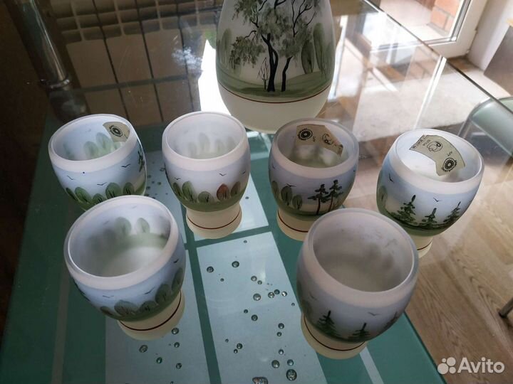 Графин с рюмками СССР 