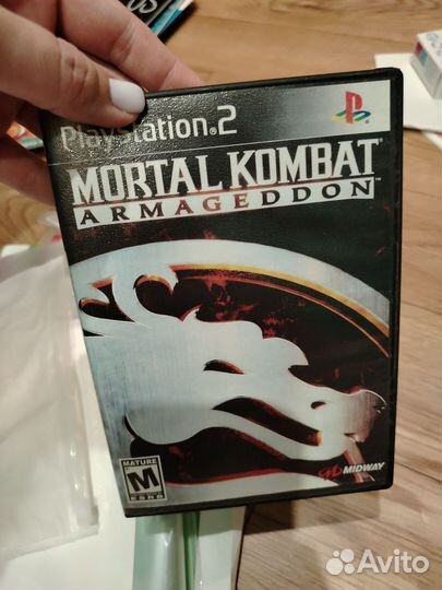 Игра на пс2, мортал комбат