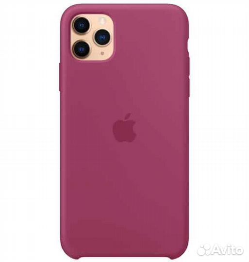 Силиконовый чехол для iPhone 11 PRO гранат