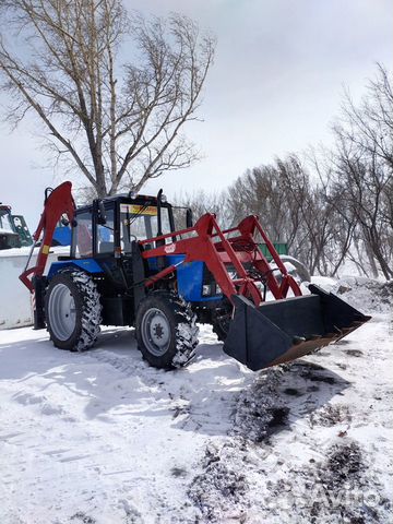 Экскаватор-погрузчик МТЗ (Беларус) ЭБП-11, 2013