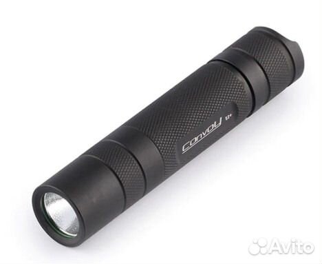 Фонарь Convoy S2+ Черный 7135x6 xml2 T6-3B,4C