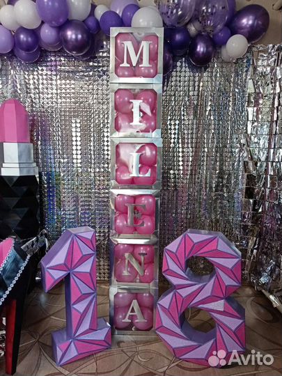 Изготовление букв и цифр