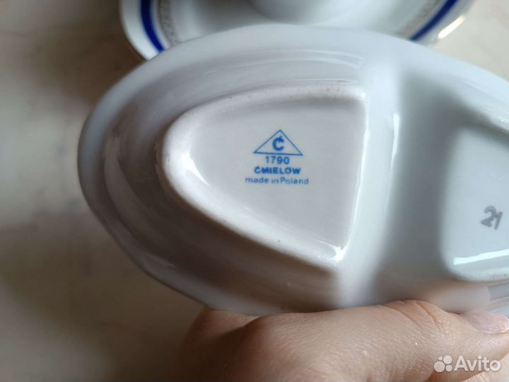 Сервиз столовый фарфор Cmielow Польша времен СССР