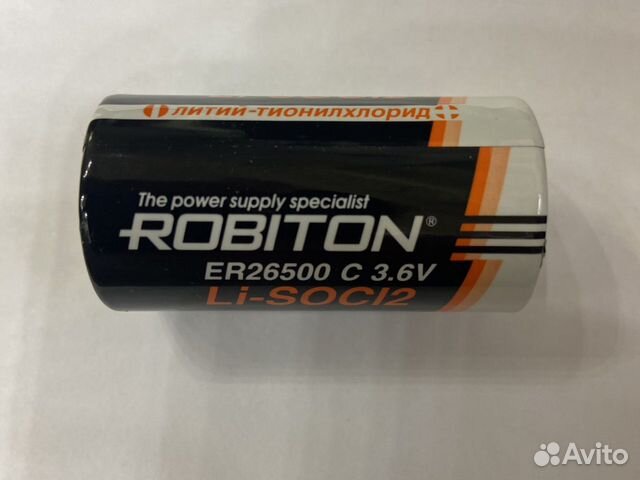Батарейки Robiton ER26500 C 3.6V SR2