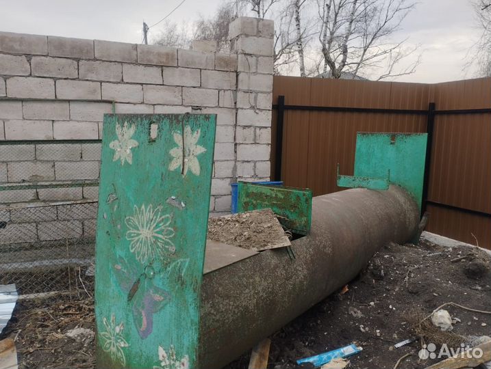 Емкость для воды металлическая