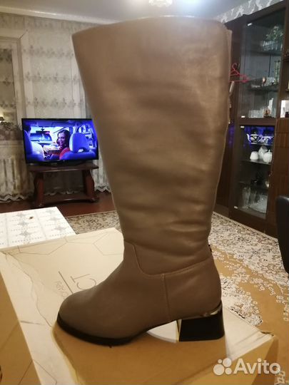 Сапоги женские зимние натуральная кожа