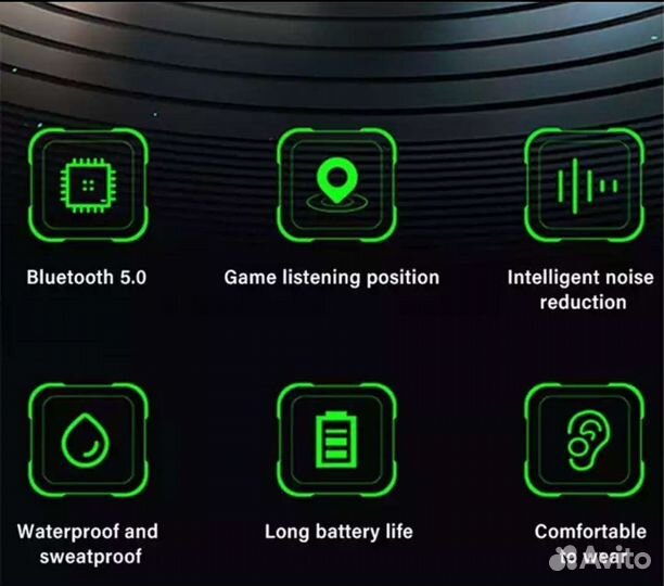 Беспроводные наушники новые