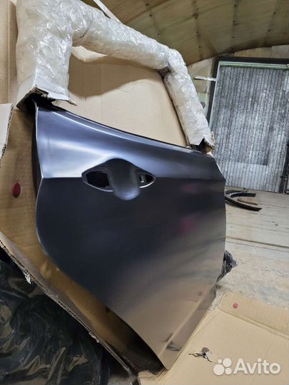 Дверь задняя правая hyundai solaris