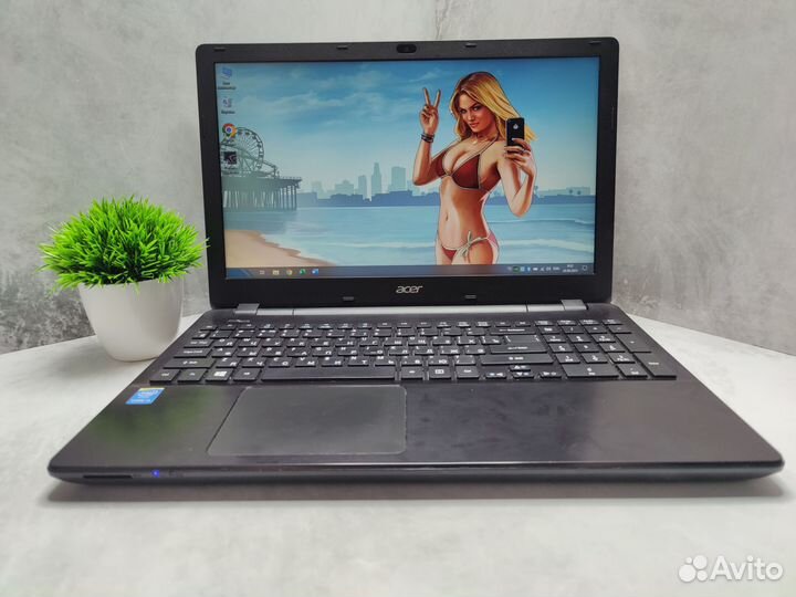 Игровой ноутбук Acer i3/GF820m/SSD/HDD