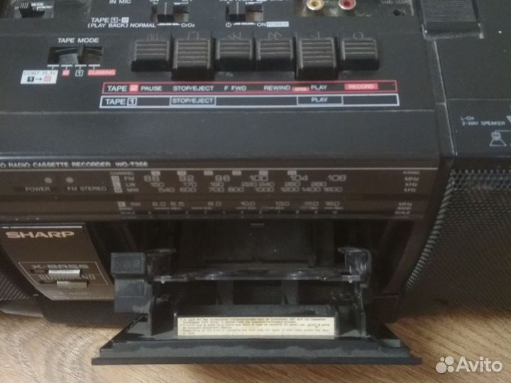 Магнитофон Sharp WQ-T356H(BK) Japan