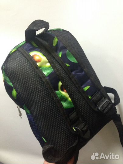 Рюкзак Авокадо 21х10х30 см для девочек Новый